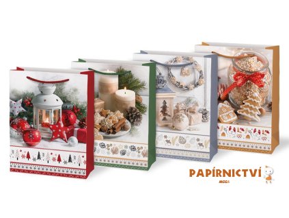 Taška MFP vánoční T 4 mix V37 190x250x90 5252724