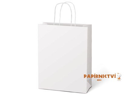 Taška MFP dárková T 4 kraft 180x230x100 bílá 5252897