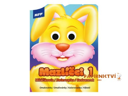 Omalovánky MFP A4 pohyblivé oči Mazlíčci 1l 210x270/16 5301013