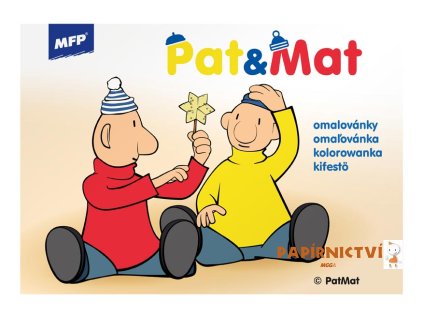 Omalovánky MFP Pat a Mat 5301087