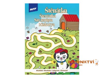 Omalovánky - Bludiště Štěňátko 210x276/32s 5301153