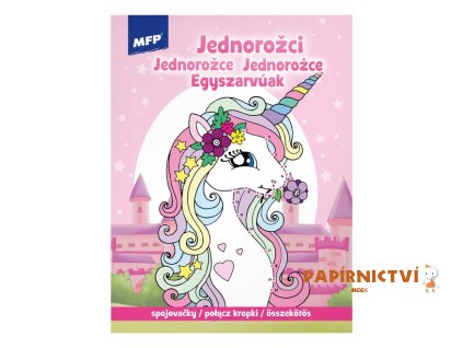 Omalovánky - spojovačky Jednorožci 210x276/32s 5301156