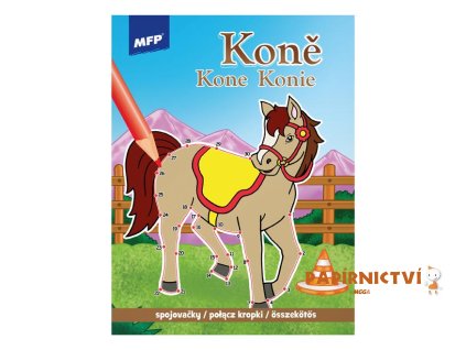 Omalovánky - spojovačky Koně 210x276/32s 5301157