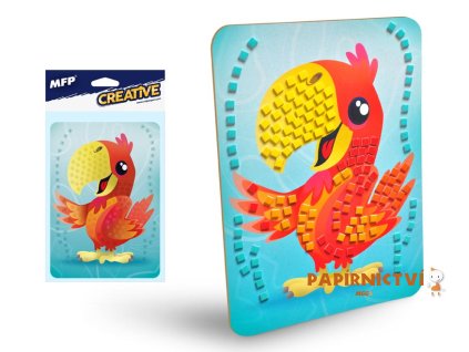 Mozaikový set 14,8x21cm classic Parrot 5330412