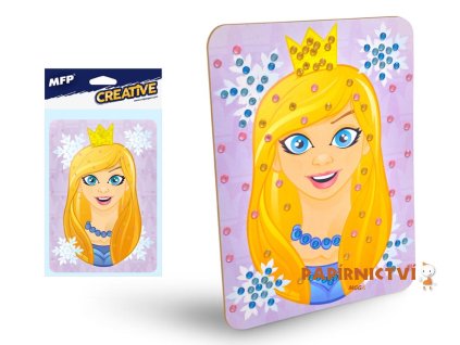 Mozaikový set 14,8x21cm pearl Princess 5330415