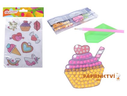 Kreativní set W033543 diamond nálepky MIX 5330444