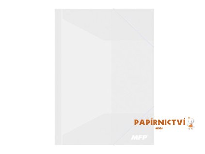 Složka M A4 čirá 3 klop.s gumou  PP 5370340