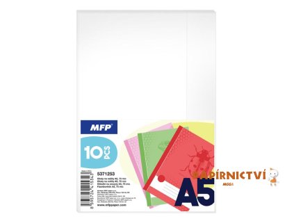 Obal na sešity A5 - set 10ks, 70mic 5371253