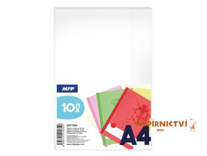 Obal na sešity A4 - set 10ks, 70mic 5371254