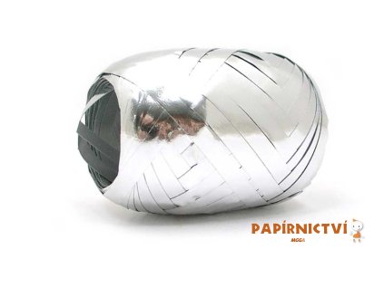 Stuha vázací 20m metal stříbrná 9310 5660062