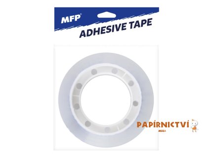 Lepicí páska 12mm x 30m transparent v PP sáčku 38µ 5750122