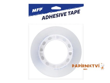 Lepicí páska 18mm x 30m transparent v PP sáčku 38µ 5750126