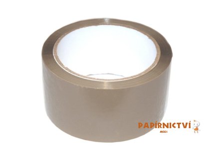 Lepicí páska 48mm x 66m hnědá 40µ 5750131