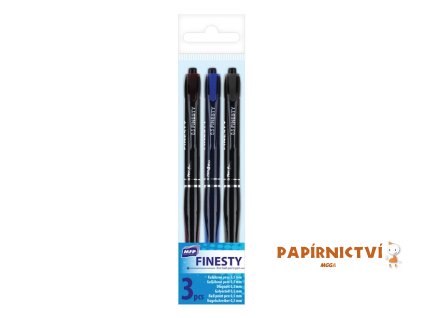 Kuličkové pero FINESTY 3 ks v sáčku 6000983