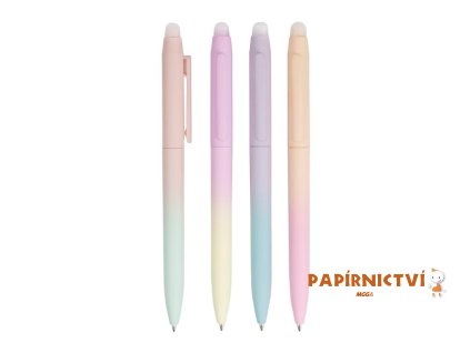 Kuličkové pero gumovací Sharon, 0,7 modré 6001407