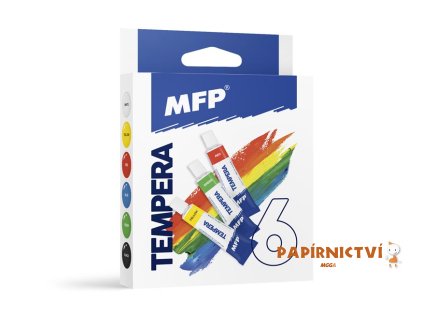 Temperové barvy set 6 ks 12ml 6300356