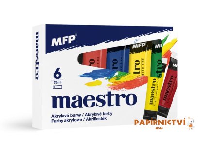 Akrylová barvy set MFP Maestro 6 x 75ml 6300664
