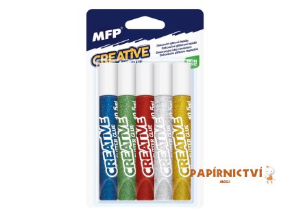 Lepidlo glitrové 5x10,5ml 6330685