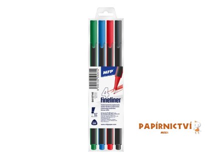 Popisovač FL  4 ks barvy 0,7mm trojhranné 6410746