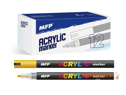 Akrylový popisovač MFP 4mm - zlatý 6410821