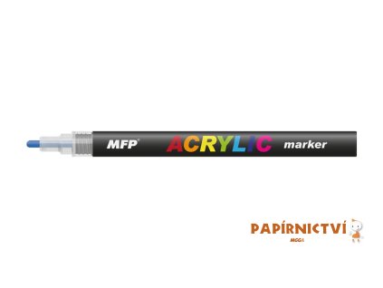Akrylový popisovač MFP 4mm - modrý tmavý 6410828