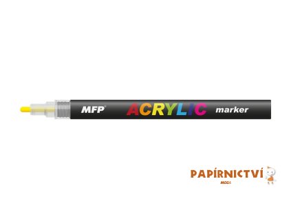 Akrylový popisovač MFP 4mm - žlutý 6410832