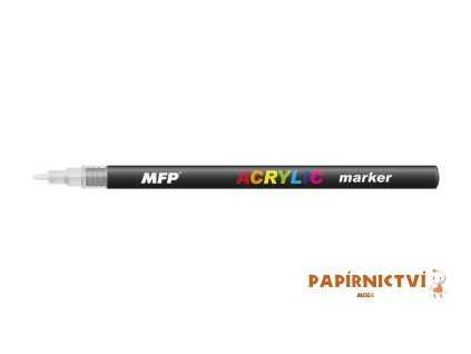 Akrylový popisovač MFP 1mm - stříbrný 6410834