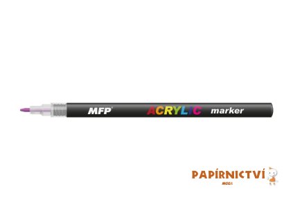 Akrylový popisovač MFP 1mm - fialový tmavý 6410837