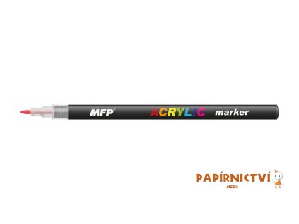 Akrylový popisovač MFP 1mm - červený 6410839