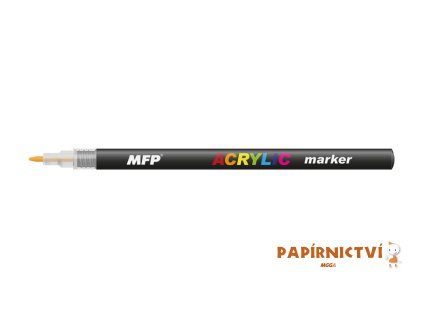 Akrylový popisovač MFP 1mm - oranžový 6410840
