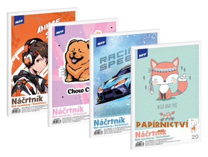 Náčrtník MFP A4/20listů 7500658