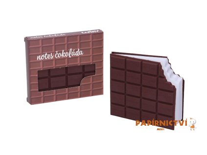 Notes W019229 8,5x10 cm - Čokoláda 7501367