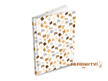 Záznamová kniha A5 MFP 100l/linka ZL5104 7501494