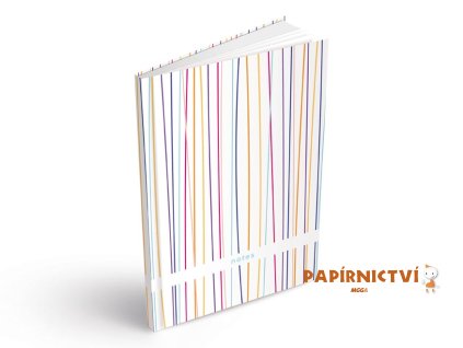 Záznamová kniha A5 MFP 100l/linka ZL5104 7501586