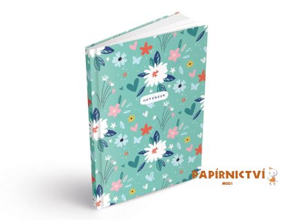 Záznamová kniha A5 MFP 200l/linka ZL5204 7501602
