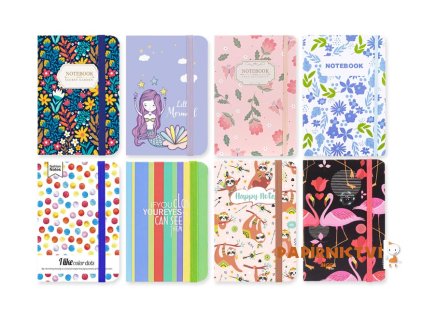 Blok s gumkou A6 96 listů mix č.5 linka 7501620