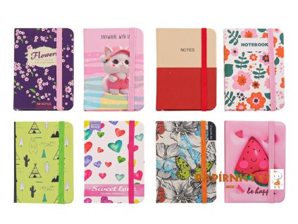 Blok s gumkou A7 80 listů mix č.7 linka 7501623