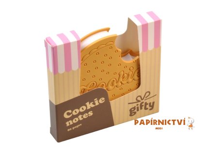 Gifty - Notes 90x90mm - cookie 7501653