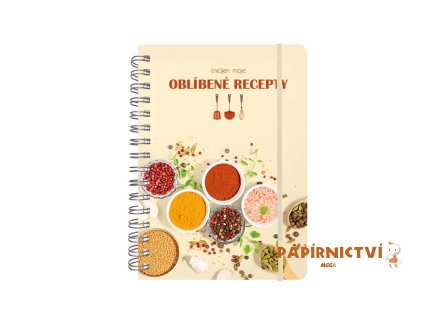 Kniha na recepty MFP 2, 220x158mm, 80 listů 7510176