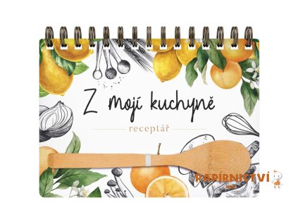 Kniha na recepty MFP s vařečkou 1, 220x158mm, 80 listů, 7510184