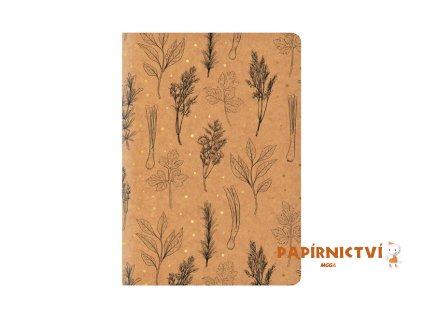 Školní sešit LUX A4 464 natur look 7520232
