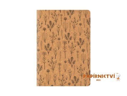 Školní sešit LUX A4 464 natur look 7520235