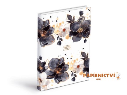 Diář 2026 D801 PU soft potIštěné 4 7781448
