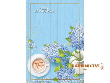 Záznamová kniha A6 100l/96l/čtvereček, šitá 56105 A64116