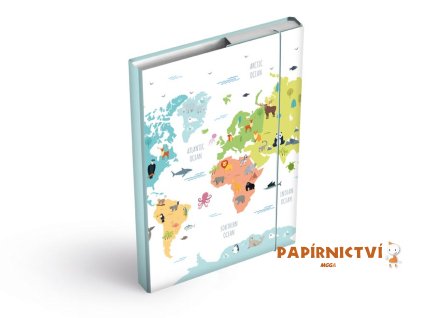 Desky na sešity MFP box A5 Maps 8021060