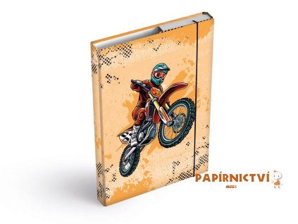 Desky na sešity MFP box A4 Motorka 8021110