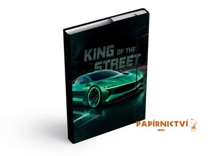 Desky na sešity MFP box A4 King of Street 8021112