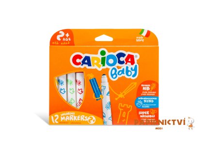 Fixy CARIOCA Baby 12 barev