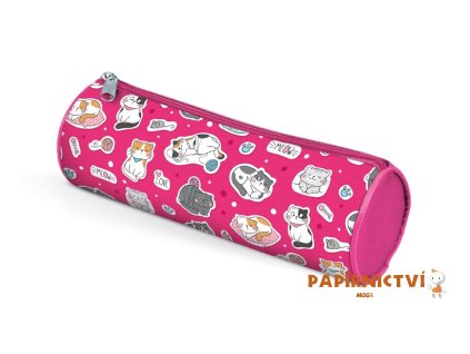 Penál etue válcová Cats 8071314