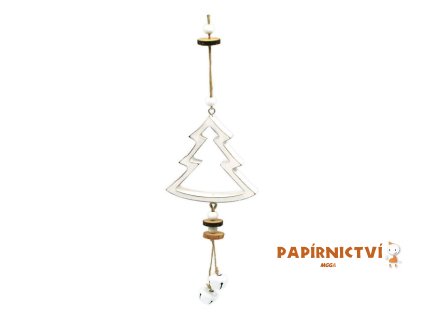 Závěs Stromek dřevěný 11x10,5/37cm HW-54830B 8885599